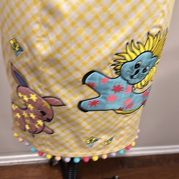 Moschino Couture Yellow Strapless Ladies Who Lunch Dress - Picture 4 of 15